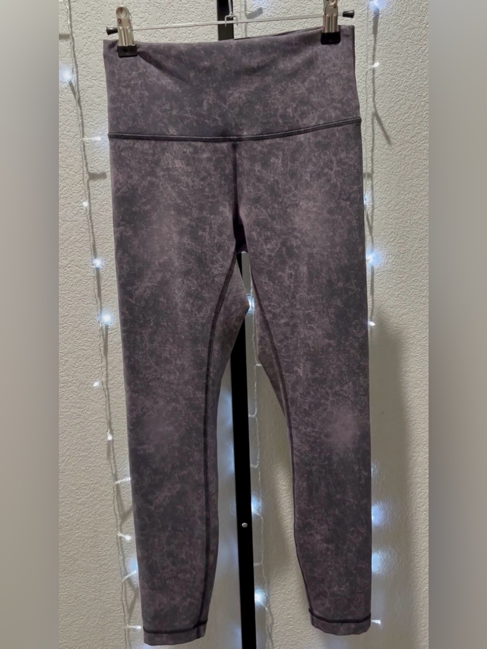 lululemon Wunder Train Highrise tight 25” Marble-Effect Leggings